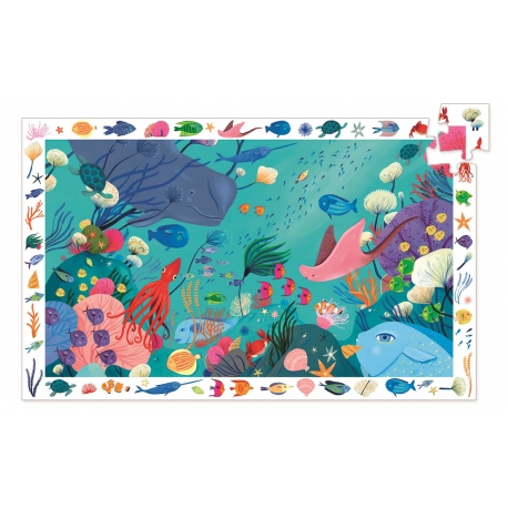 [DJ07562] Puzzle Observation Aquatique 54pcs