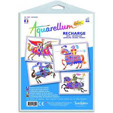 [659R] Aquarellum recharge chevaliers