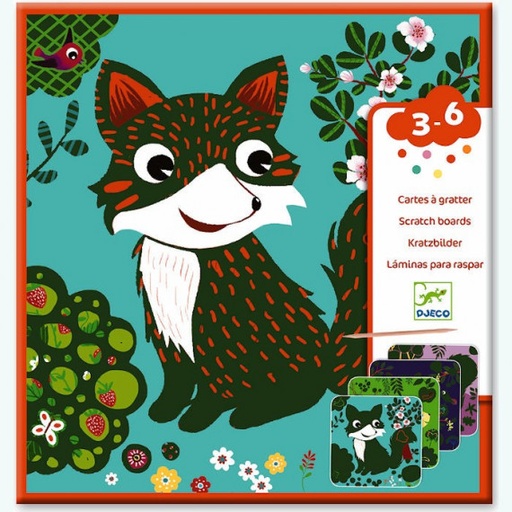 [DJ09093] Cartes à Gratter - Petites Bêtes