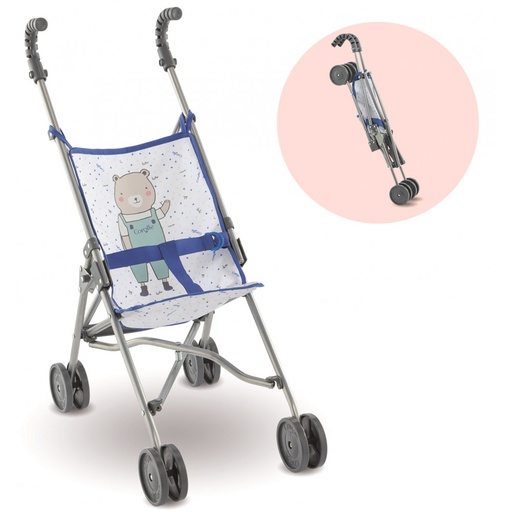 [140730] Poussette canne Bleue Corolle