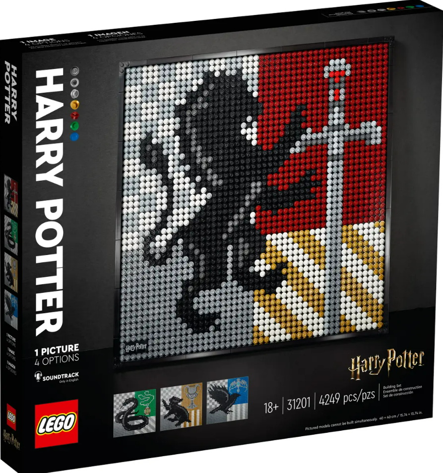 Lego Art - Harry Potter Les Blasons de Poudlard - 4249 pcs