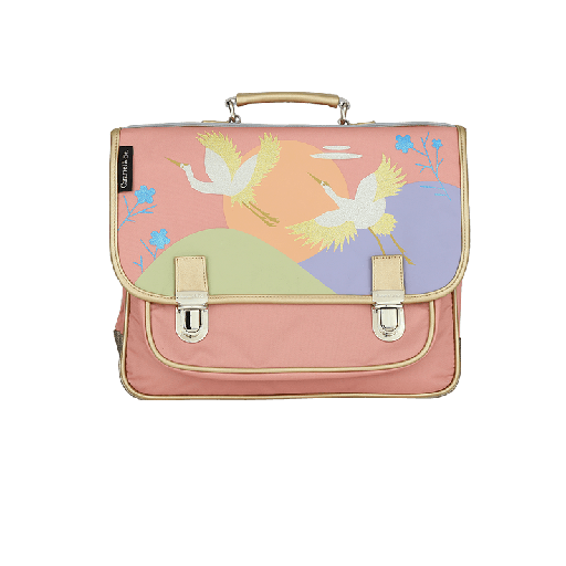 [msa07 2515] Cartable moyen - Ciel de japon