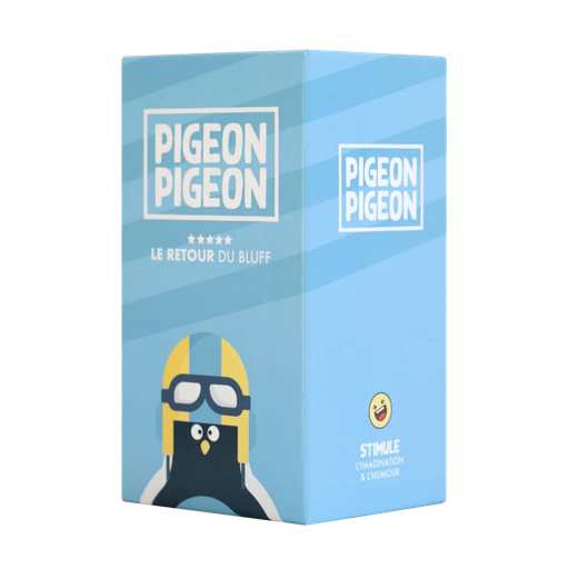 [PIX748] Pigeon Pigeon bleu - Le retour du bluff