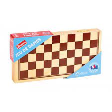 [8131] Jeu de dames coffret pliant