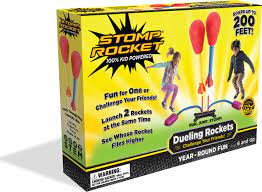 Stomp Rockets - Dueling 4 rockets