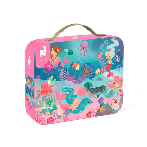 [J02613] Puzzle Sirènes 24 pcs