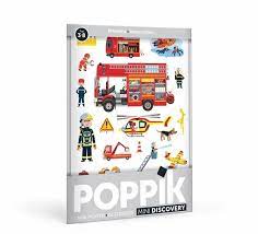 Mini Discovery Poster Les pompiers