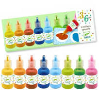 [dj08861] Peinture des petits - 8 bouteilles de gouache