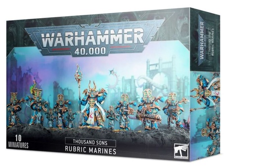 [43-35] Warhammer - Thousand Sons Rubric Marines