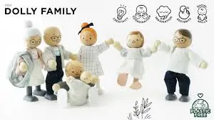 [P053] Dolly family Rose ou new look