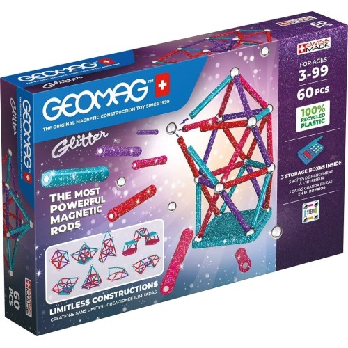 [536] Geomag Glitter 60pcs