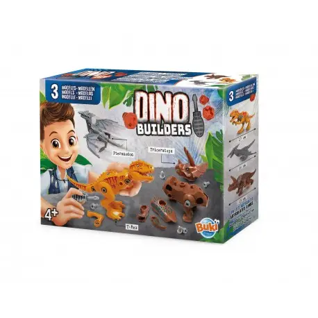 [BU2136] Dino builders 3 modèles