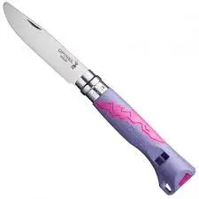 [51OP2152-7 170] Opinel - Couteau de poche avec sifflet - Mauve
