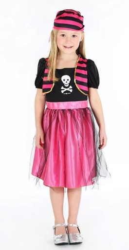 [10106] Angelica robe et bandana 5-7ans