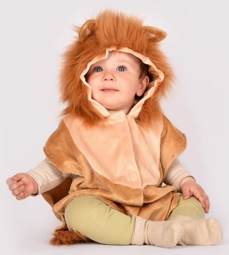 [F9903] Déguisement mini cape lion 1-4 ans (Den Goda Fen)