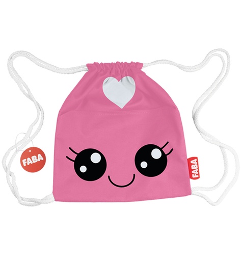 Sac faba rose