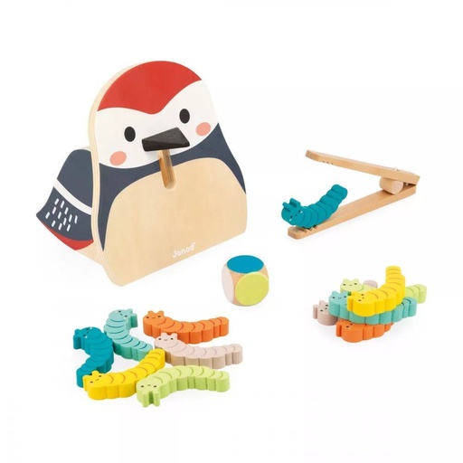 [J08641] Jeu de couleurs pic pic et chenilles