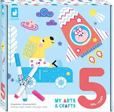 [DJ07745] 5 ans - Coffret créatif graphisme