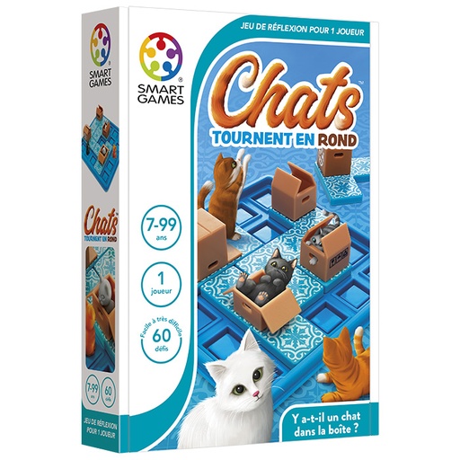 [SG 450 FR] Smart Games - Chats Tournent En Rond