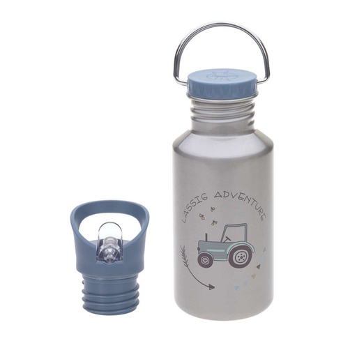 [1210026496] Gourde inox - Adventure Tracteur