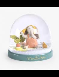 [678175] Trois petits lapins - Boule à neige