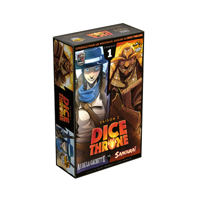 [02007] Dice Throne - Saison 2 - Combat 1 - As de la gachette vs samourai