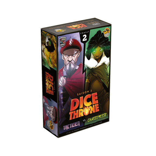 [02008] Dice throne S2 - Combat 2 - Tacticien vs chasseresse