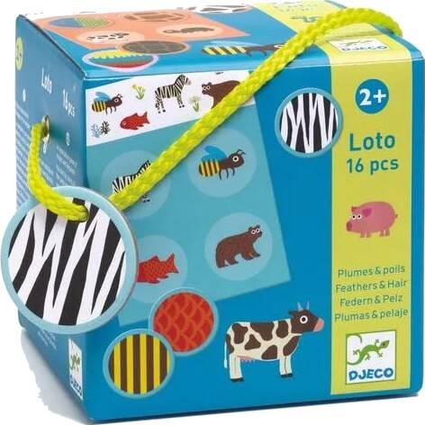 [DJ08191] Loto 16 pcs Plumes et poils