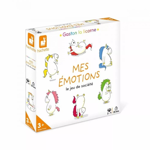 [J02479] Gaston la Licorne : Mes émotions