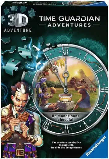 [115532] Puzzle 3d - Time guardian adventures - un monde sans chocolat