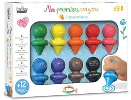 [9CRAYONS] Mes premiers crayons ergonomiques 9 pcs