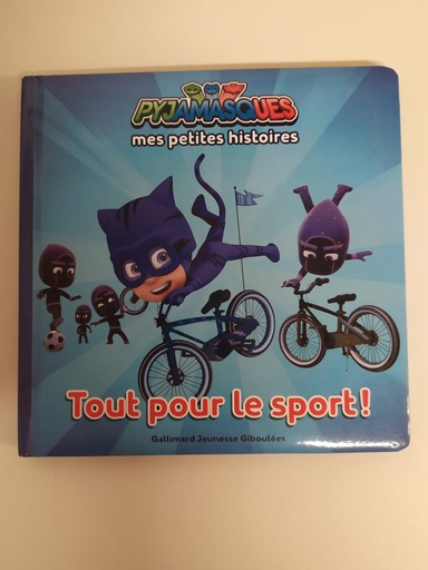 [SVPYJ423] Seconde Vie - Pyjamasques mes petites histoires tout pour le sport
