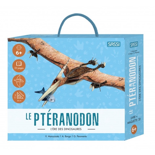 Le ptéranodon Livre +maquette
