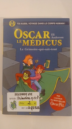 [SVGQS523] Seconde Vie - Oscar le Médicus Le grimoire qui sais tout