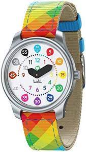 montre twistiti chiffres +bracelet arlequin