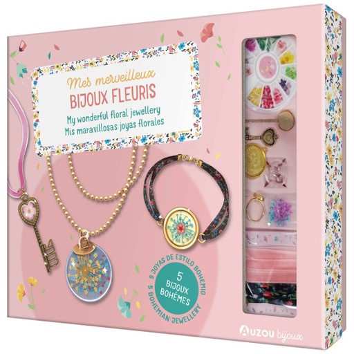 [AU11615] Mes merveilleux bijoux fleuris