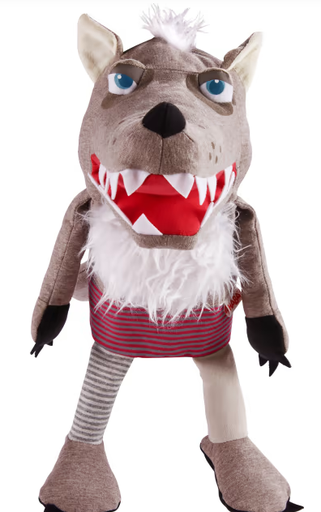 [306772] Marionnette Loup Grisbert