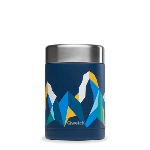 [QE2140] Boîte repas isotherme inox - Altitude - Bleu - 600ml