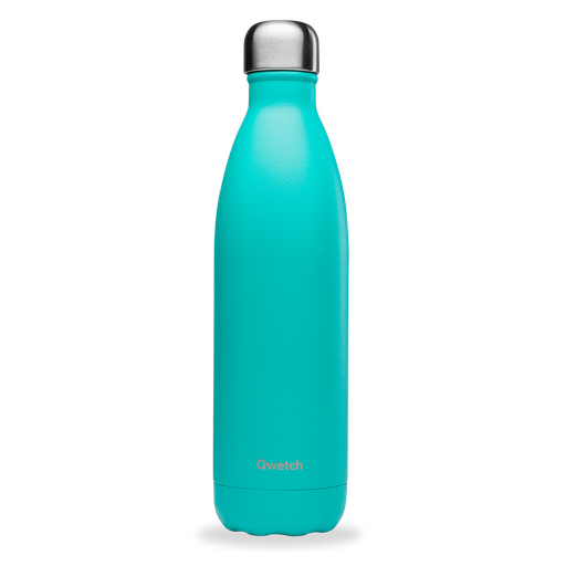 [QD3432] Bouteille isotherme inox - Pop - Bleu lagon - 1000ml