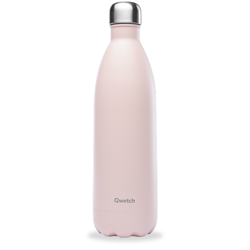 [QD3708] Bouteille isotherme inox - Pastel - Rose - 1000ml