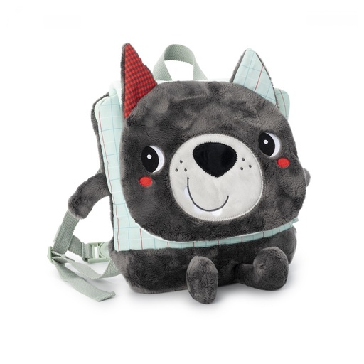[84483] Sac à dos doux Louis le Loup