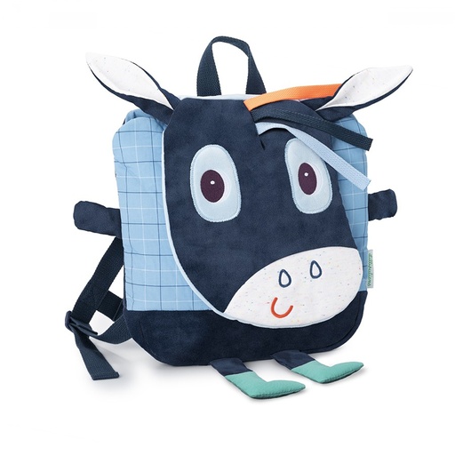 [84481] Sac à dos doux Ignace l'âne