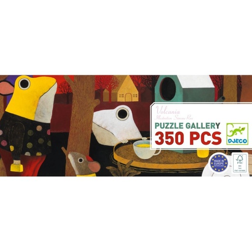 [dj07609] Puzzle Gallery Volcania 350 pièces