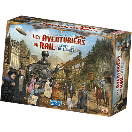 [720236] Les aventuriers du rail - Legacy - Légendes de l'ouest