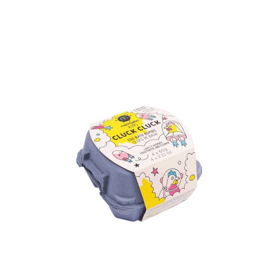 [703CLUCKCLUCK] 4 Oeufs de Bain