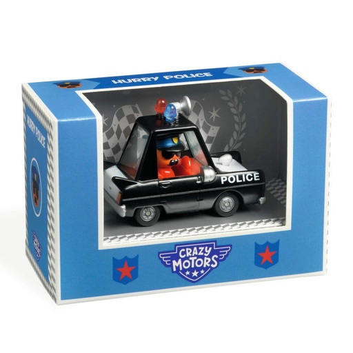 [DJ05473] Crazy Motors - Voiture Hurry Police