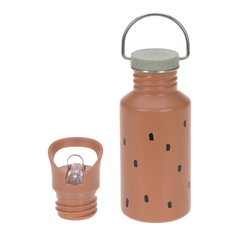 [1210026354] Gourde Inox Happy Prints - Caramel