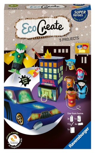 [184484] EcoCreate Mini - Super heroes