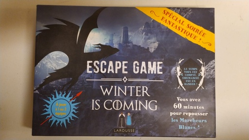 [SVESG823] Seconde Vie - Escape game - Winter is coming
