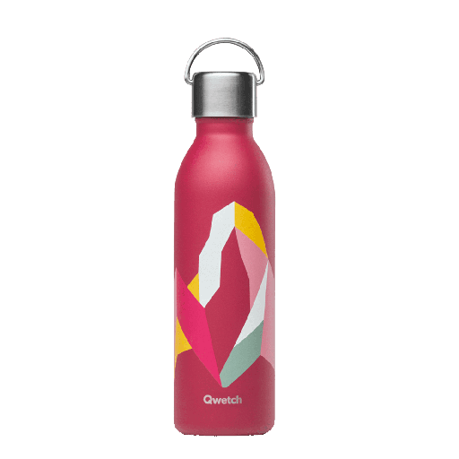 [QD3641] Bouteille isotherme ACTIVE - Altitude - Grenat - 600ml
